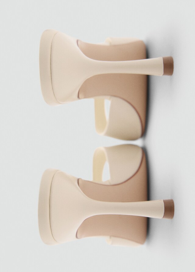 Mango Spitz zulaufende Sandalette Kostenloser Versand international