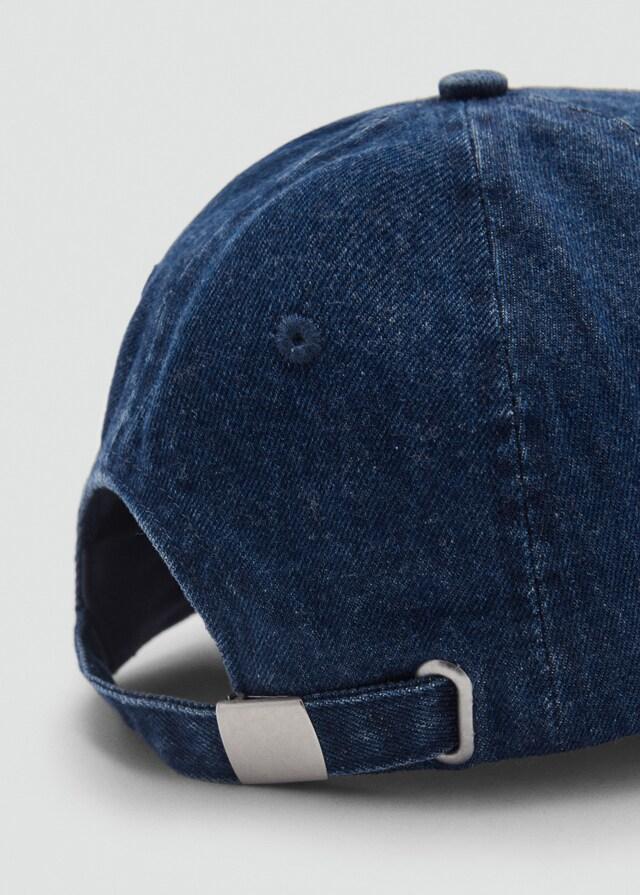 Mango Denim-Schirmmütze Saisonschlussverkauf