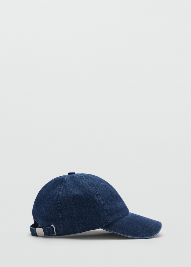 Mango Denim-Schirmmütze Saisonschlussverkauf