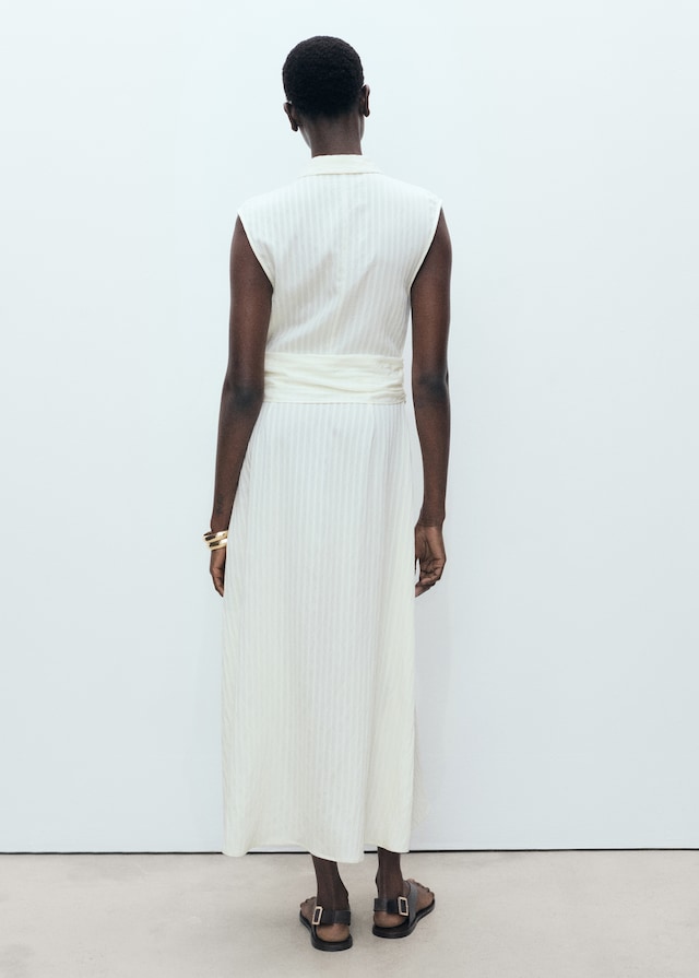 Mango Hemdkleid mit Taillenband Bis zu 50% Rabatt