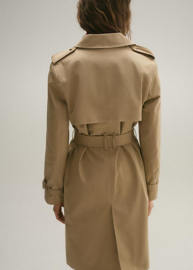 Mango Klassischer Trenchcoat mit Gürtel Discount Store für neue Produkte