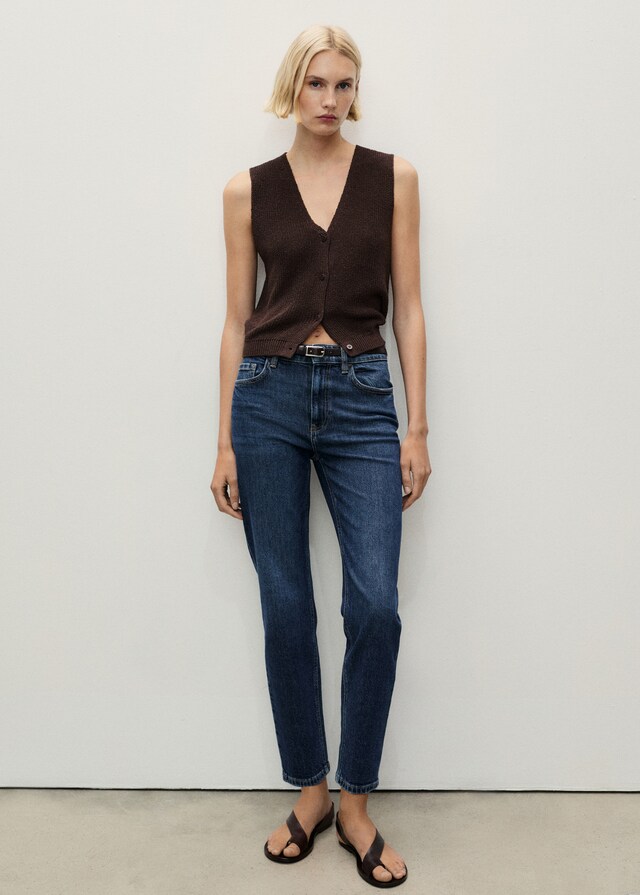 Mango Comfort-Jeans mit hohem Bund Newmom Riesige Rabatte