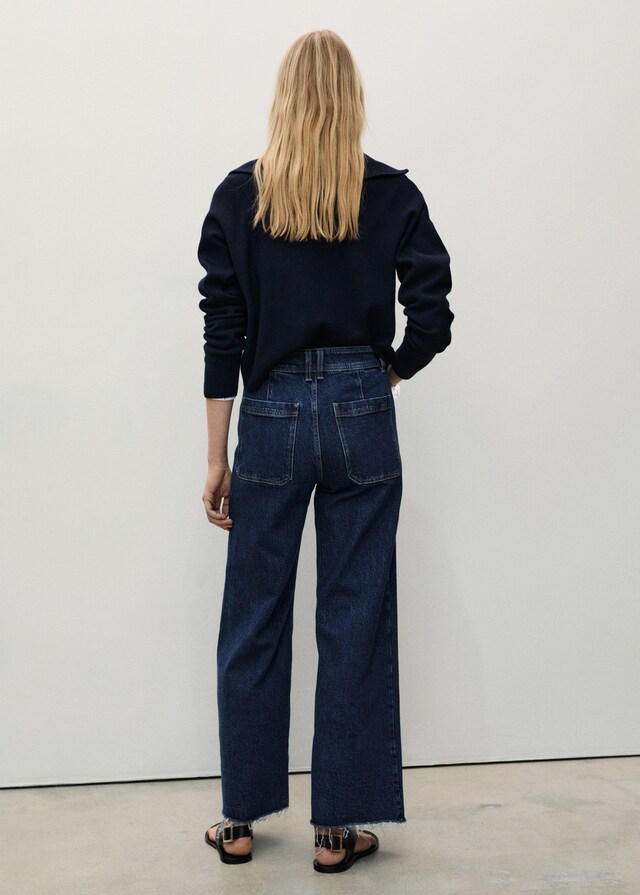 Mango Culotte-Jeans mit hohem Bund Catherin Clearance-Verkauf