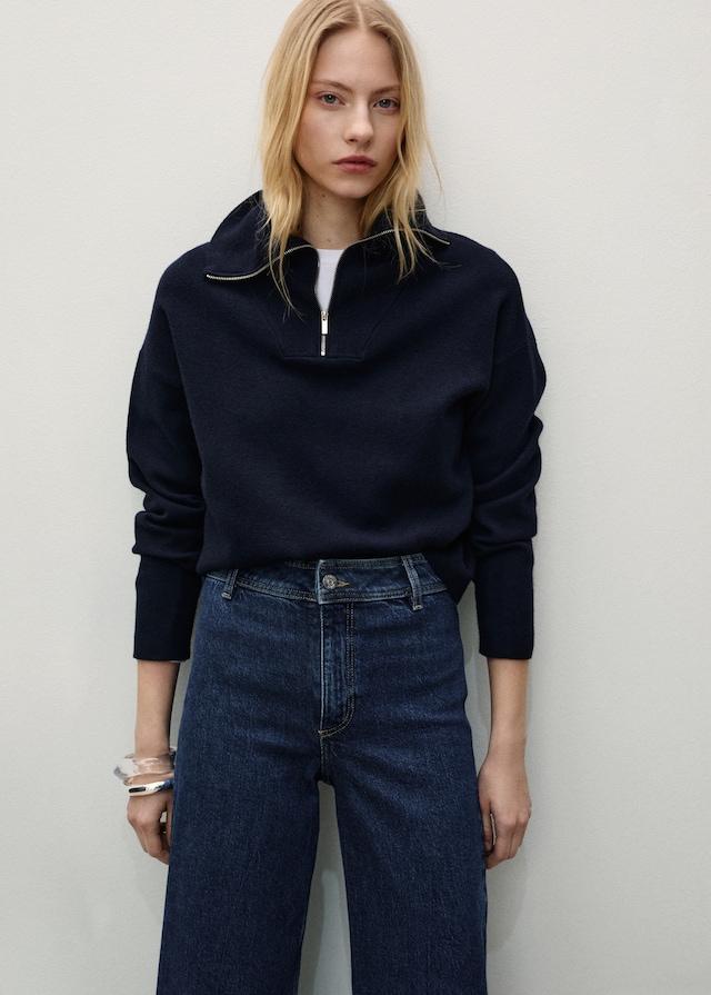 Mango Culotte-Jeans mit hohem Bund Catherin Clearance-Verkauf