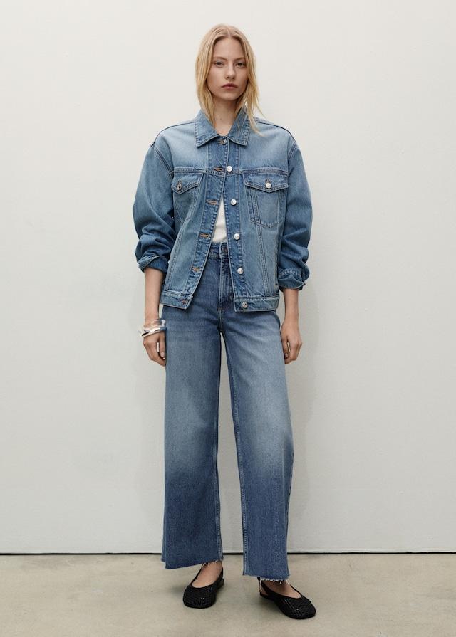 Mango Culotte-Jeans mit hohem Bund Catherin Fabrikladen