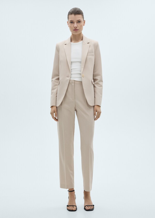 Mango Taillierter Anzugblazer Angebote