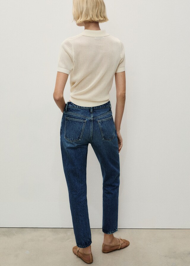 Mango Mom-Jeans mit hohem Bund Mom2000 Sonderangebote