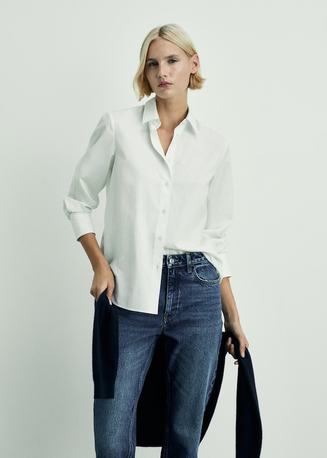 Mango Mom-Jeans mit hohem Bund Mom2000 Sonderangebote
