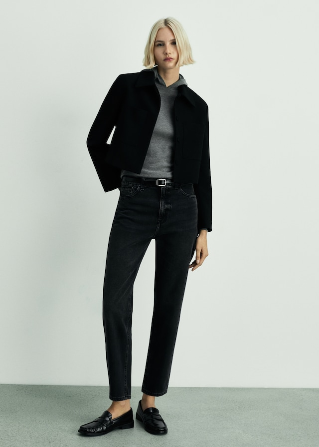 Mango Mom-Jeans mit hohem Bund Mom2000 Riesige Ersparnisse