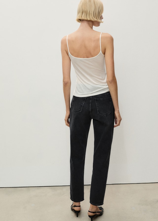 Mango Mom-Jeans mit hohem Bund Mom2000 Riesige Ersparnisse