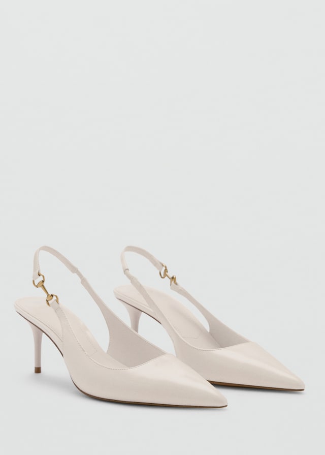 Mango Pumps mit Gliederdetail Super Sparpreis