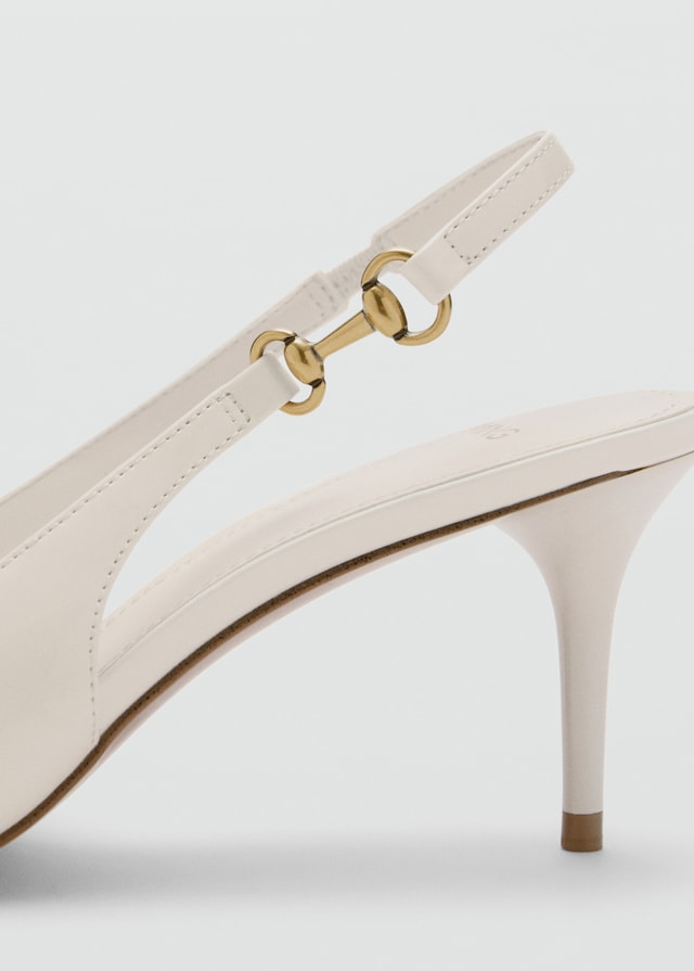 Mango Pumps mit Gliederdetail Super Sparpreis