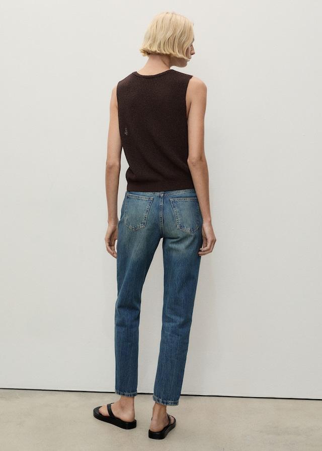 Mango Mom-Jeans mit hohem Bund Mom2000 Letzter Tag