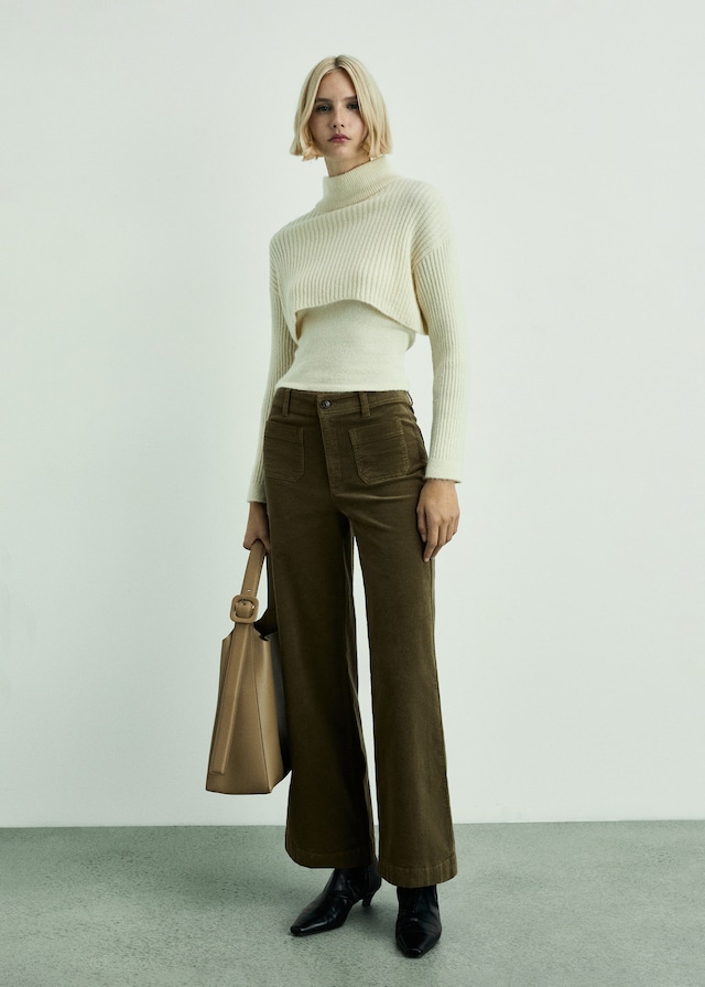 Mango Culotte-Cordhose Catherin Bis zu 50% Rabatt