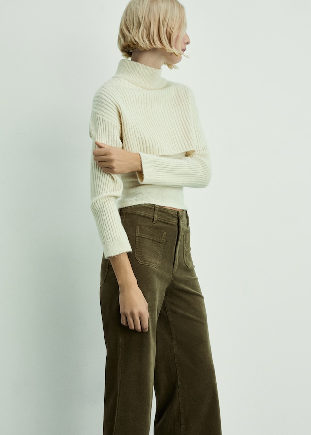 Mango Culotte-Cordhose Catherin Bis zu 50% Rabatt