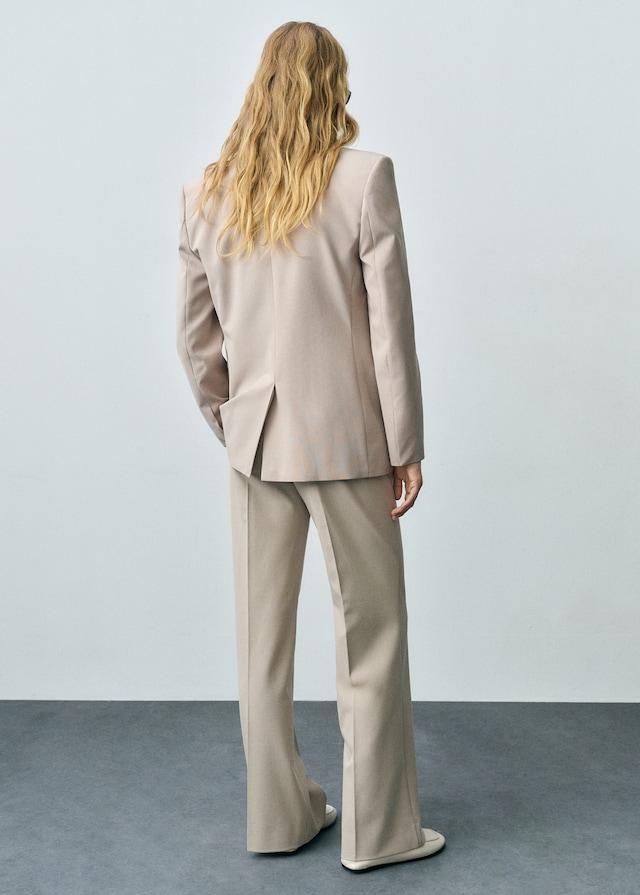 Mango Flared Hose mit mittelhohem Bund Riesige Rabatte
