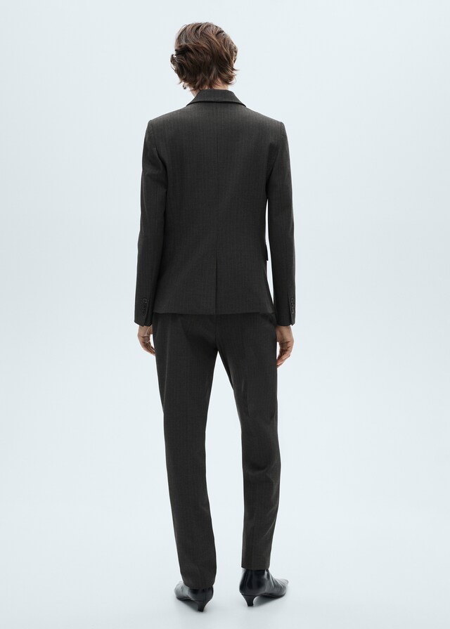 Mango Anzugjacke mit Nadelstreifen Auslauf