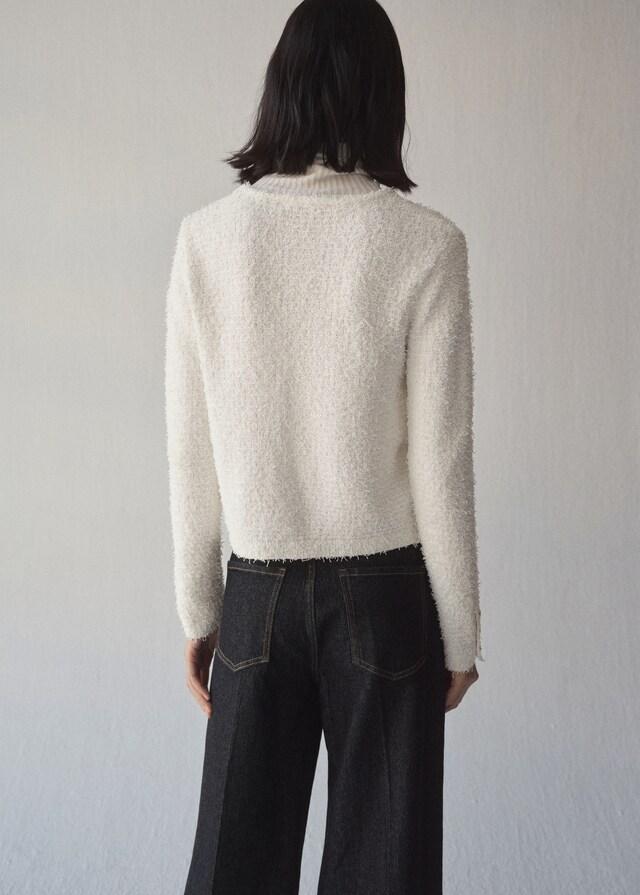 Mango Tweedjacke mit Schmuckknöpfen Verkauf