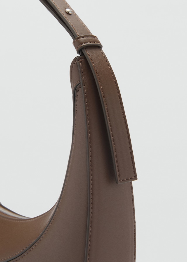 Mango Ovale Schultertasche Blitzangebot