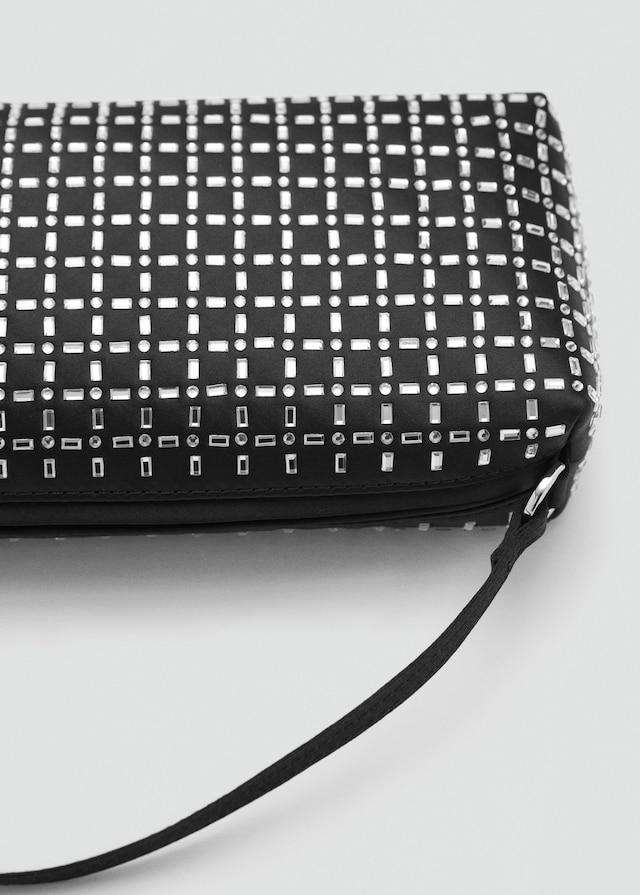 Mango Mini-Bag mit Kristallsteinverzierung Kauf eins, bekomm eins gratis