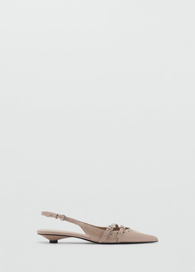 Mango Gestanzte Kitten-Heels VIP-Rabatte