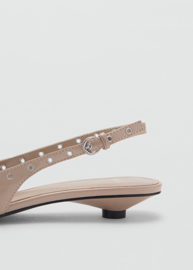 Mango Gestanzte Kitten-Heels VIP-Rabatte