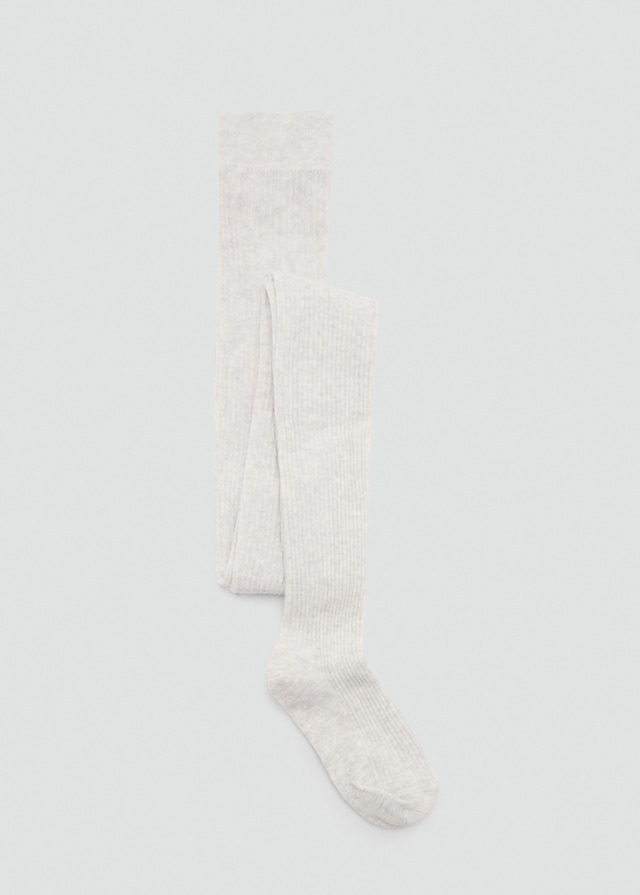 Mango Strumpfhose mit Rippmuster Speichern exportieren