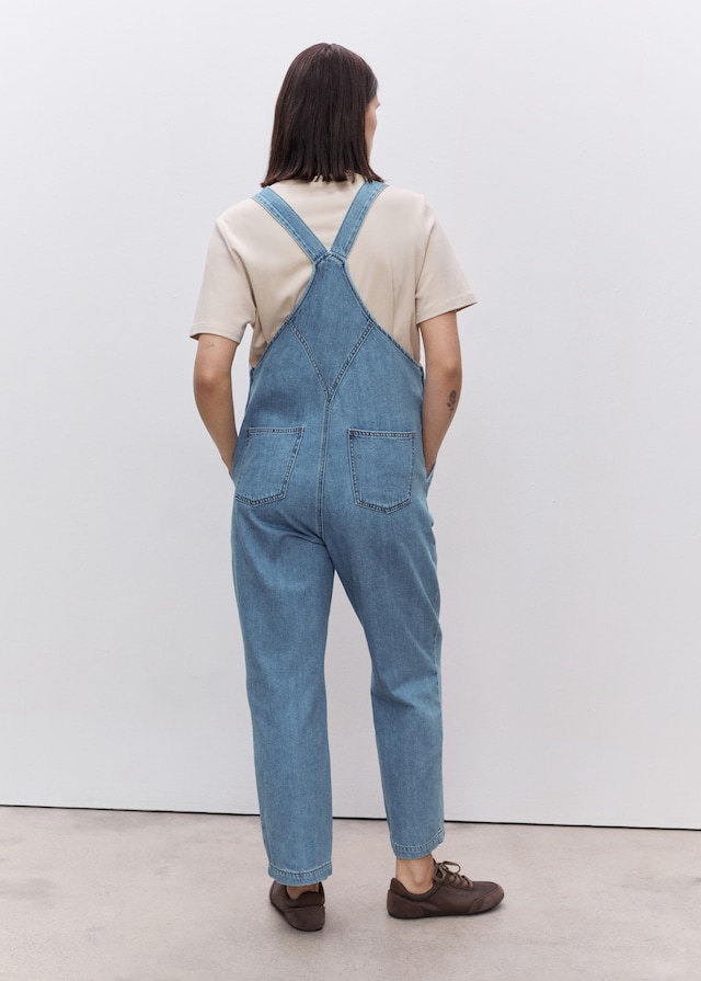 Mango Umstands-Latzhose aus Jeans Blitzverkäufe