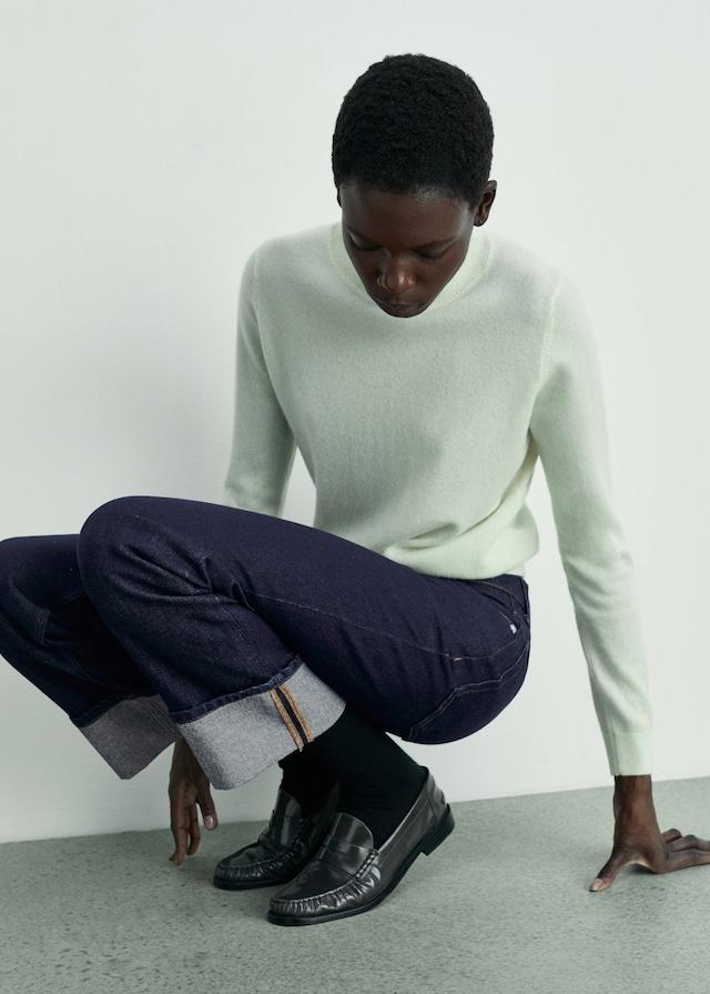 Mango Rinse-Wash-Jeans mit Umschlag Günstig kaufen