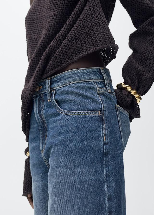 Mango Balloon-Jeans mit hoher Bundhöhe Großer Ausverkauf