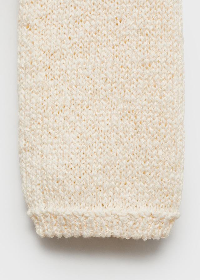 Mango Häkelpullover mit Rundhals Exklusivangebot