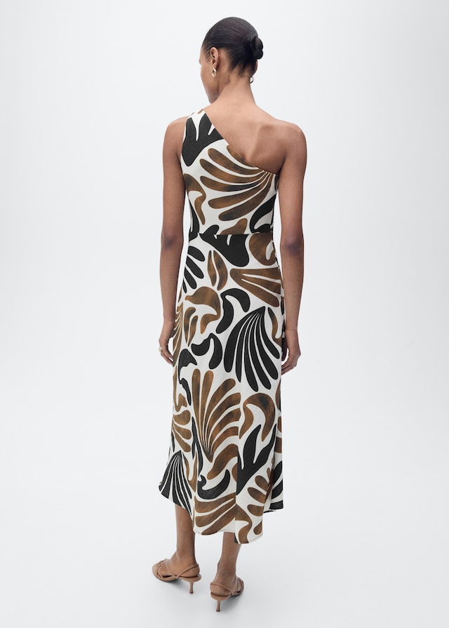 Mango Kleid mit abstraktem Blumenmuster Begrenzte Freigabe