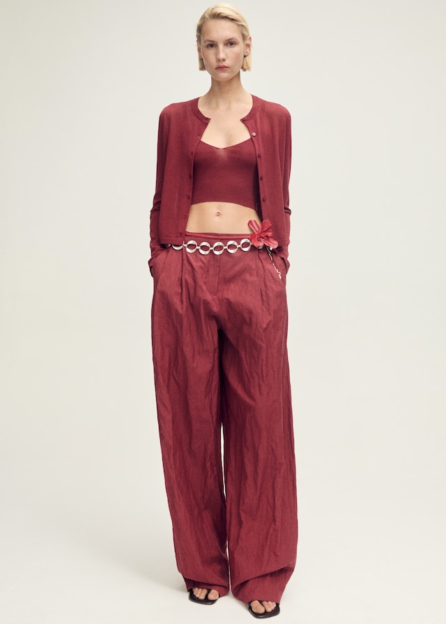 Mango Feinstrick-Top in Cropped-Länge Letzte 2 Tage