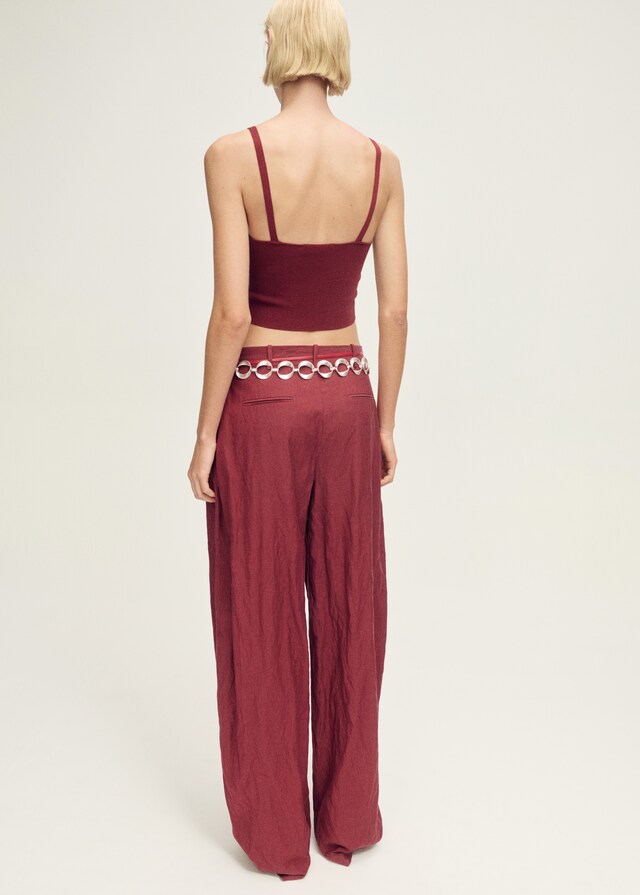 Mango Feinstrick-Top in Cropped-Länge Letzte 2 Tage