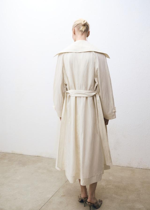 Mango Oversized-Trenchcoat mit Reverskragen Nur noch ein Tag übrig