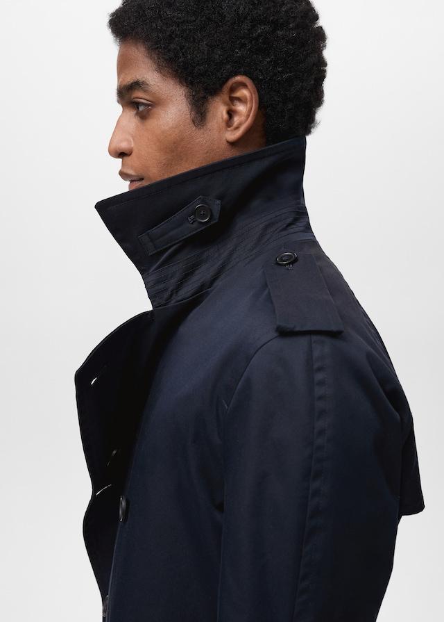 Mango Wasserabweisender Trenchcoat mit Gürtel zollfrei
