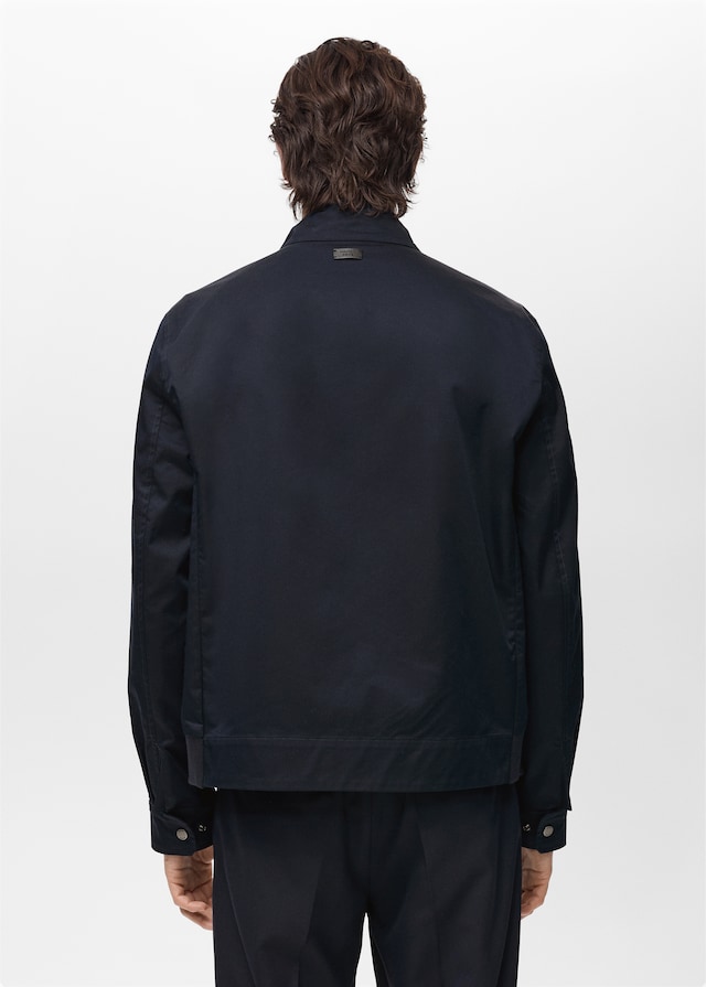 Mango Wasserabweisende Baumwolljacke 50% Rabatt für begrenzte Zeit