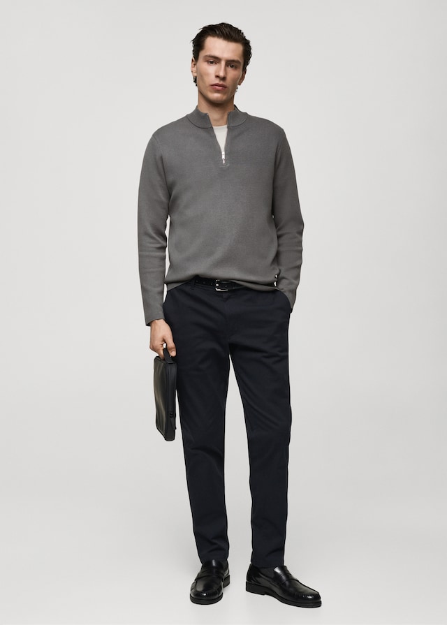 Mango Slim-Fit-Chinohose Barna aus Serge Outlet