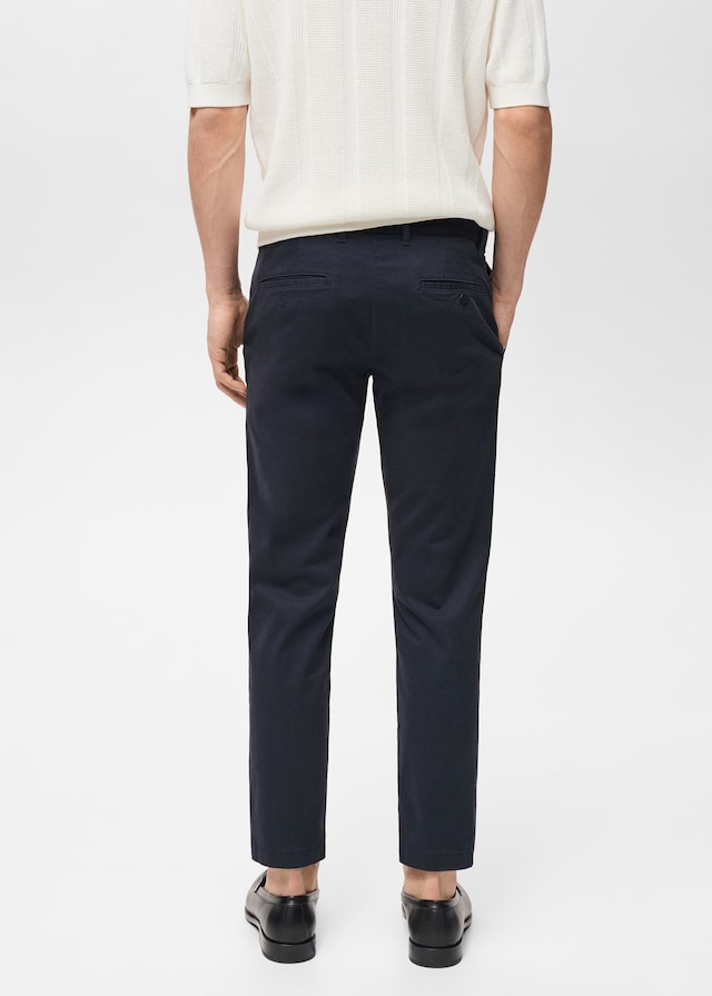 Mango Tapered-Chinohose Prato in Cropped-Länge Verkauf