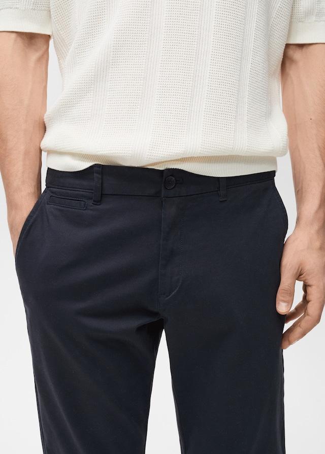 Mango Tapered-Chinohose Prato in Cropped-Länge Verkauf