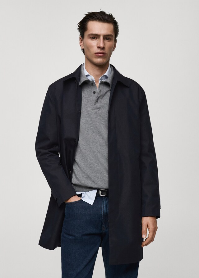 Mango Klassischer wasserabweisender Trenchcoat Saisonschlussverkauf