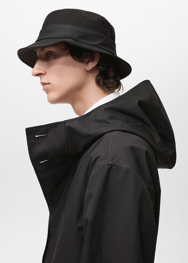 Mango Trenchcoat mit Gürtel und Kapuze Osterangebot