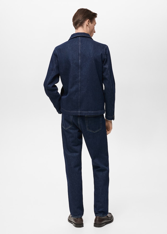 Mango Regular-Fit-Overshirt aus Jeans Muttertagsangebot