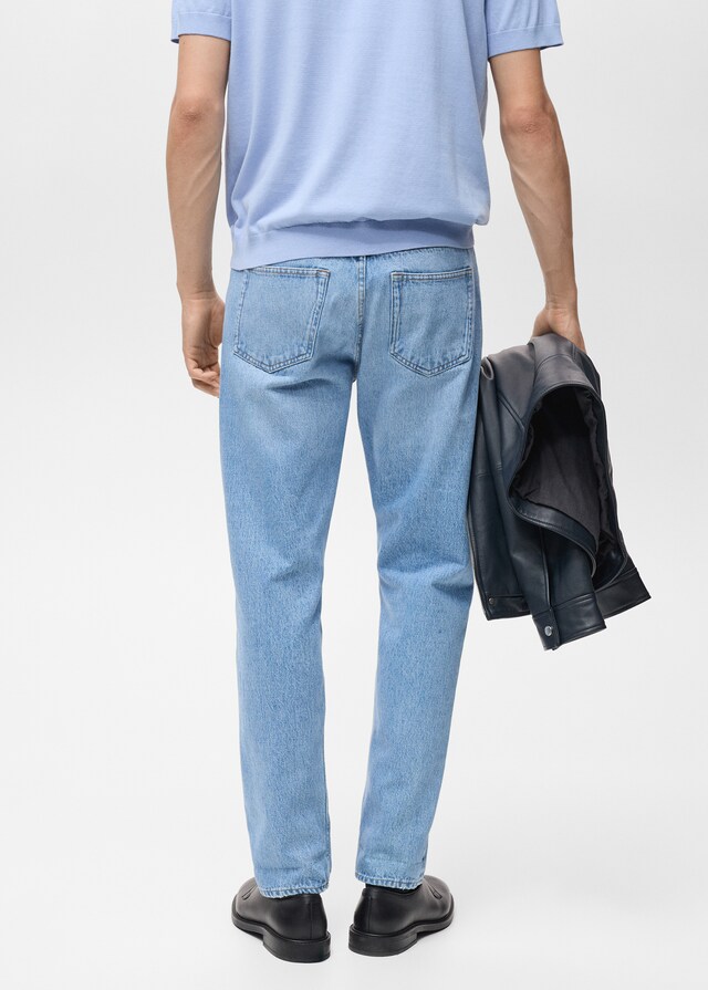 Mango Tapered-Fit-Selvedge-Jeans Lagerräumung