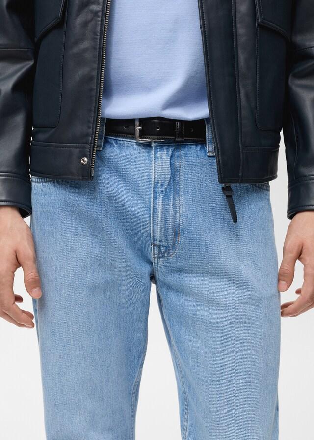 Mango Tapered-Fit-Selvedge-Jeans Lagerräumung