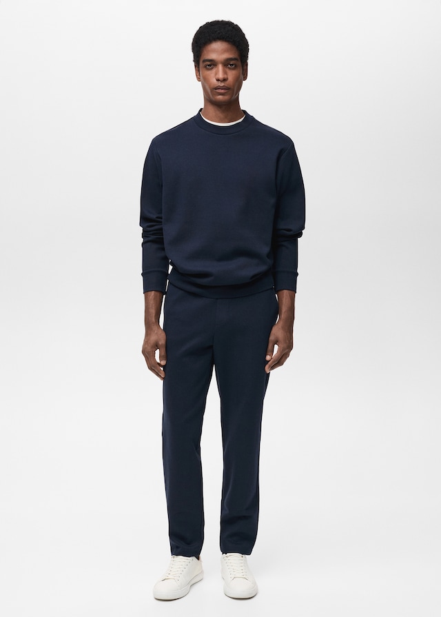 Mango Regular-Fit-Sweatshirt aus Baumwolle Große Rabatte