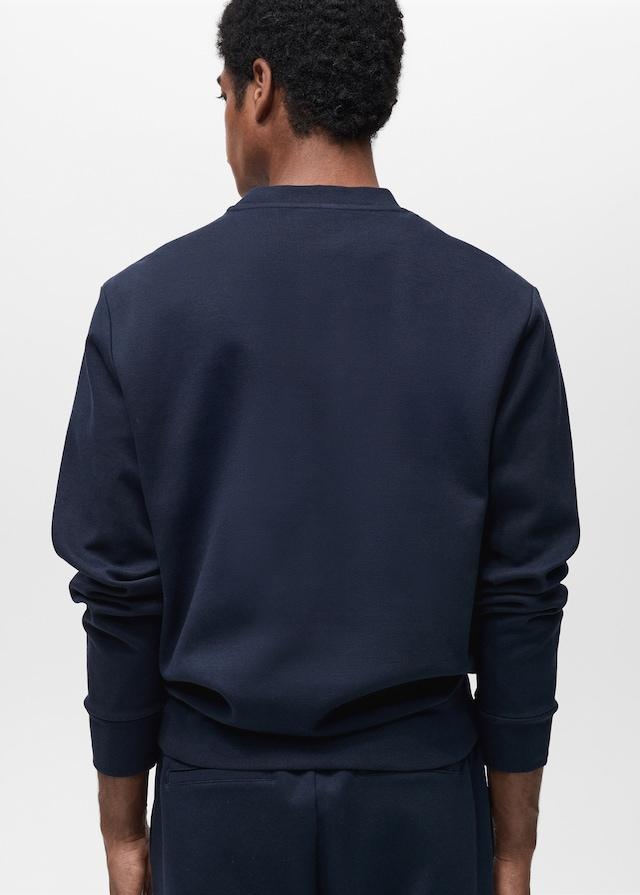 Mango Regular-Fit-Sweatshirt aus Baumwolle Große Rabatte