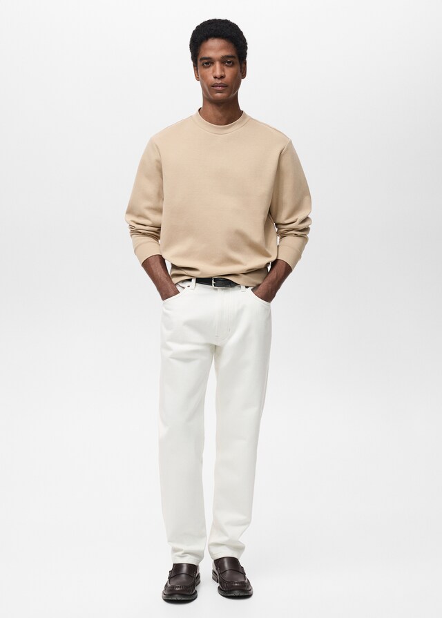 Mango Regular-Fit-Sweatshirt aus Baumwolle Neuheiten