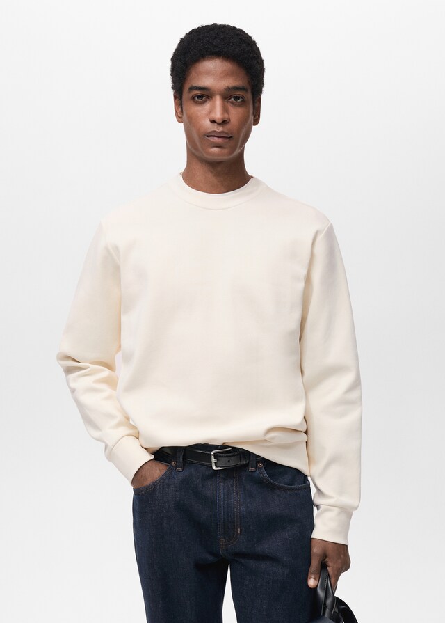 Mango Regular-Fit-Sweatshirt aus Baumwolle Bestseller