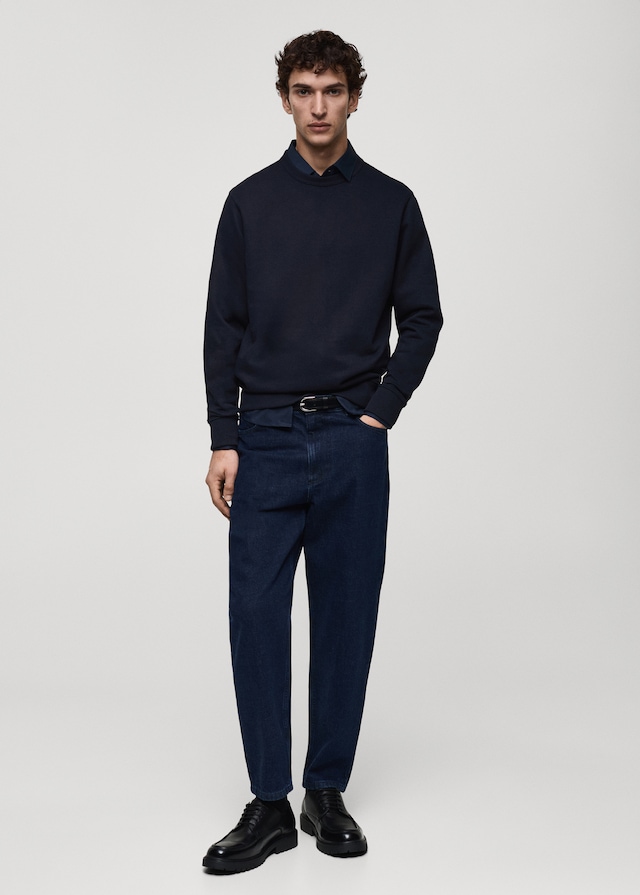 Mango Regular-Fit-Sweatshirt aus Baumwolle Kauf eins, bekomm eins gratis